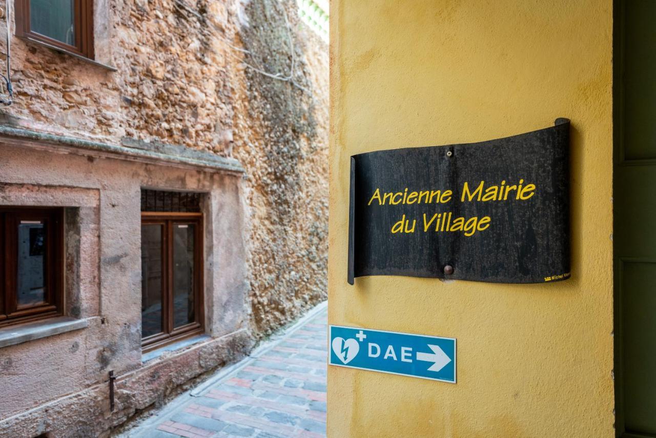 Ancienne Mairie Vieux Village Roquebrune 3 Bedroom Apartment Exteriör bild