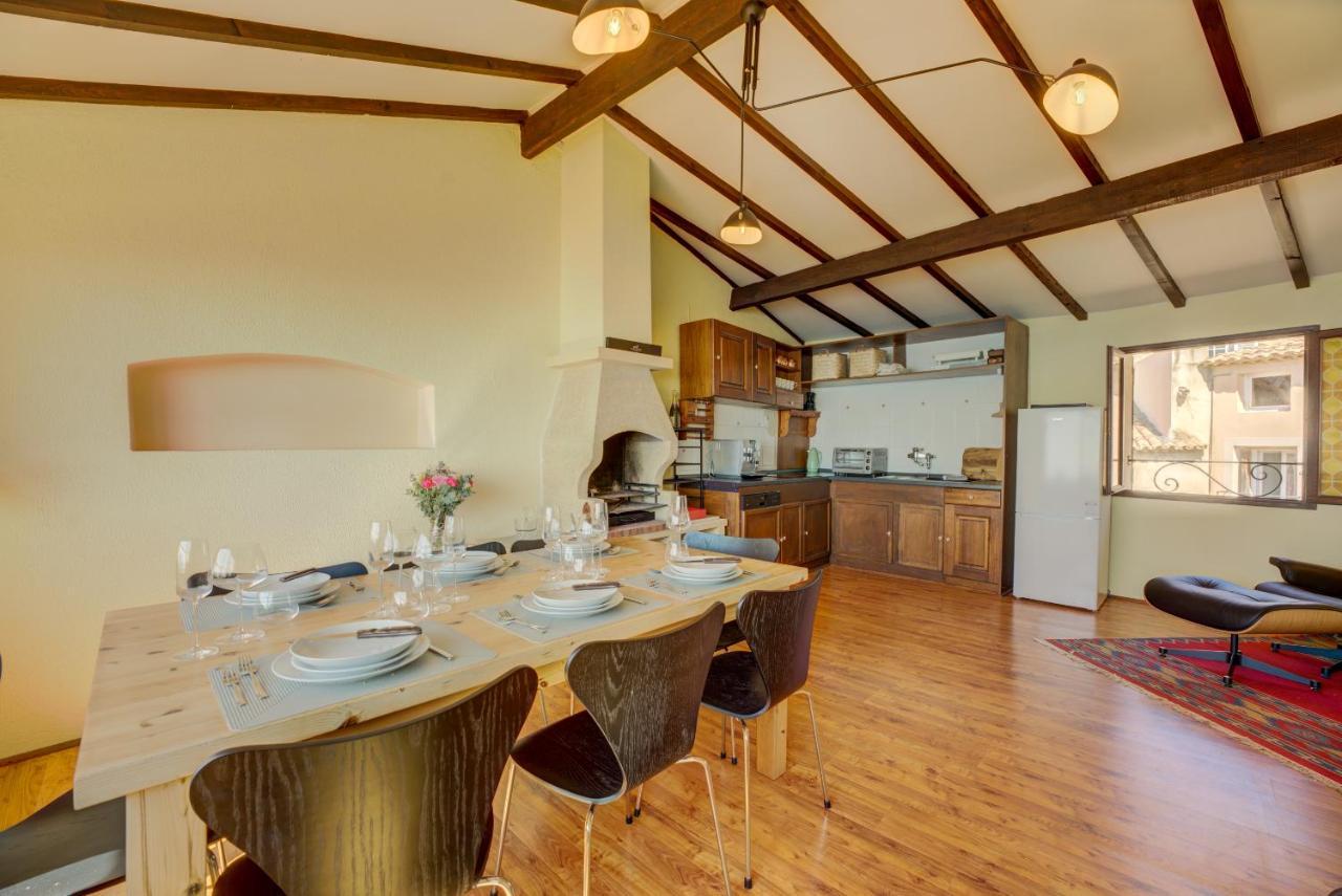 Ancienne Mairie Vieux Village Roquebrune 3 Bedroom Apartment Exteriör bild
